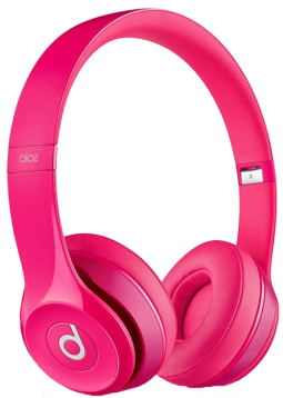 Pink Headphone